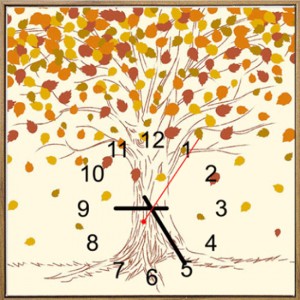 O05b 가을날느티나무시계(MJ0950-01)