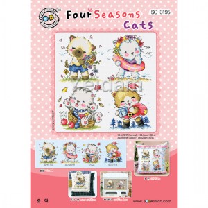 A01c (소)포시즌캣츠-Four Seasons Cats