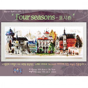 A04e (좋)명화도안-포시즌(Four seasons)