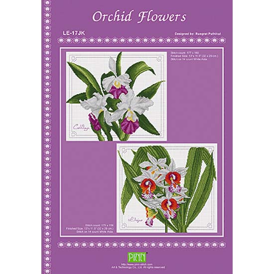 D10e [Pi]Orchid Flowers(P-LE-17JK)