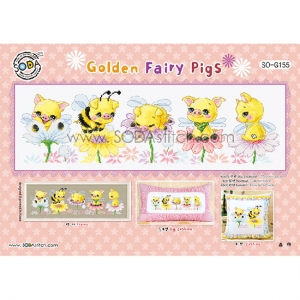 A01c (소)황금돼지요정-Golden Fairy Pigs