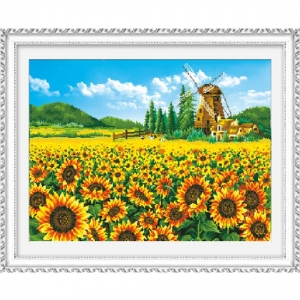 O28c Sunflowers in a Dream(AB)(아트캐슬보석자수5D)-B1029