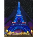 O32a 에펠탑(LED보석자수)-(LED3003)