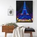 O32a 에펠탑(LED보석자수)-(LED3003)