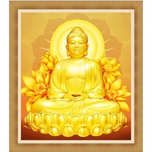 A16b 석가모니부처님(5D 프린트십자수)-290202